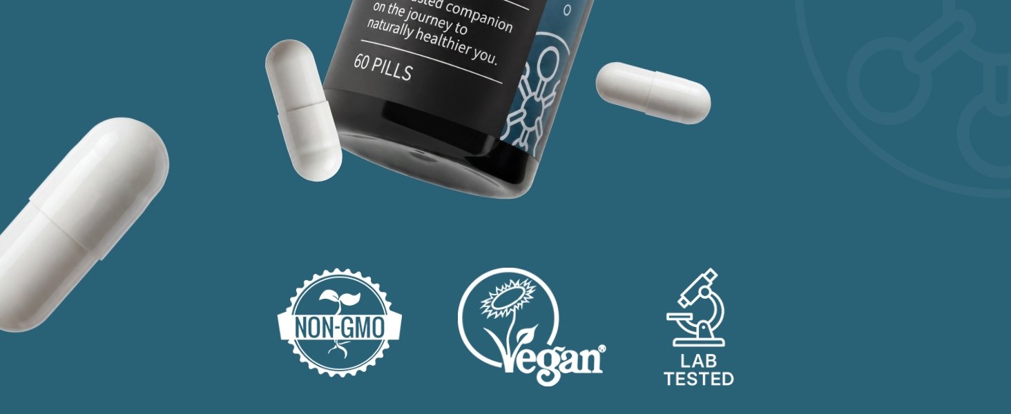VIZMO Uridinmonophosphat Kapseln – vegan, ohne Gentechnik und laborgeprüft